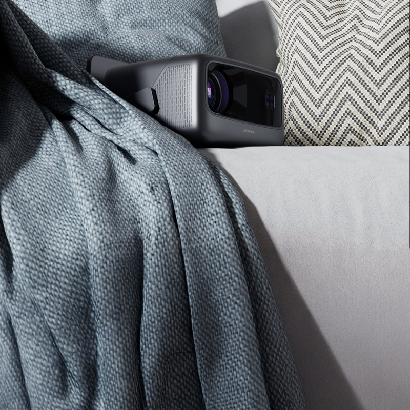 Lenyes LPR02 4.45” LCD 360 Degree Rotatable Auto Focus Projector Mirror Device - 9