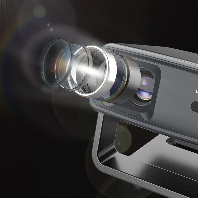 Lenyes LPR03 2.69 inç LCD 200 ANSI Lümen PTZ Projektör Yansıtma Cihazı - 5