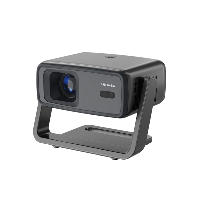 Lenyes LPR03 2.69 inch LCD 200 ANSI Lumen PTZ Projector Mirror Device - 1
