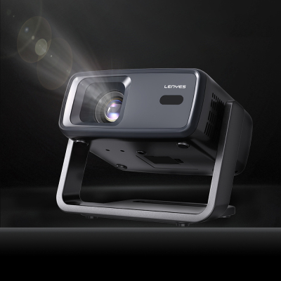 Lenyes LPR03 2.69 inch LCD 200 ANSI Lumen PTZ Projector Mirror Device - 3