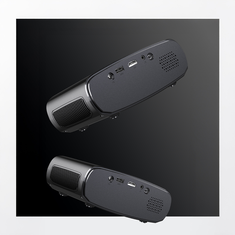 Lenyes LPR04 Pro 2 inch LCD 100 ANSI Lumen Projector Mirror Device - 3