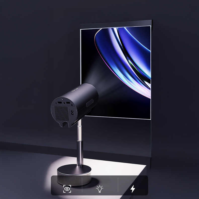 Lenyes LPR05 2.69 inç LCD 200 ANSI Lümen Projektör Yansıtma Cihazı - 4