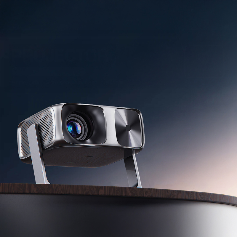 Lenyes LPR06 600 ANSI Lumen 1080P Full HD 4K Supported Wi-Fi 6 Bluetooth 5.1 and Auto Focus Projector - 2