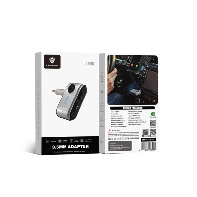 Lenyes LR207 Wireless Sound Receiver Aux Bluetooth 5.3 Adapter - 3