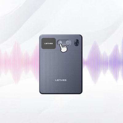 Lenyes LT01 Magnetic Voice Recorder with Artificial Intelligence-Assisted Live Translation - 4
