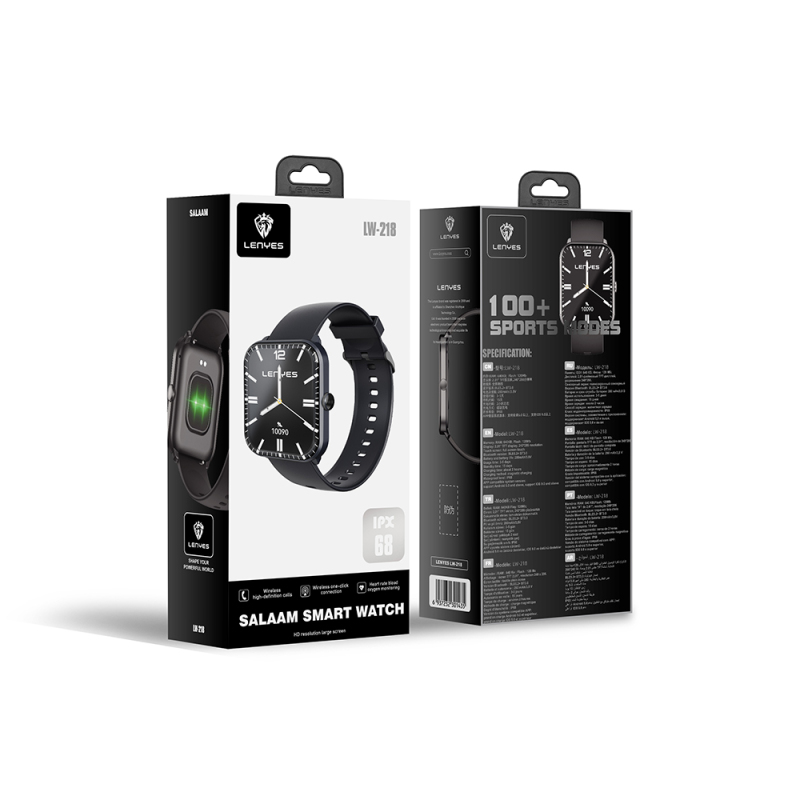 LENYES LW-218 iOS and Android Compatible Smart Watch - 10
