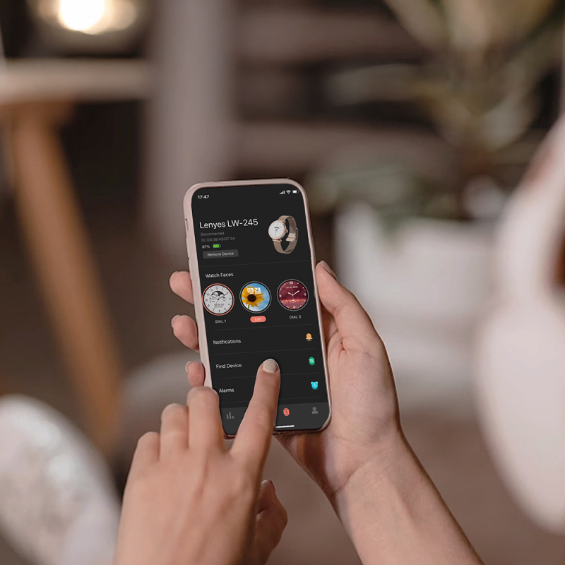 Lenyes LW-245 iOS ve Android Uyumlu Akıllı Saat - 5