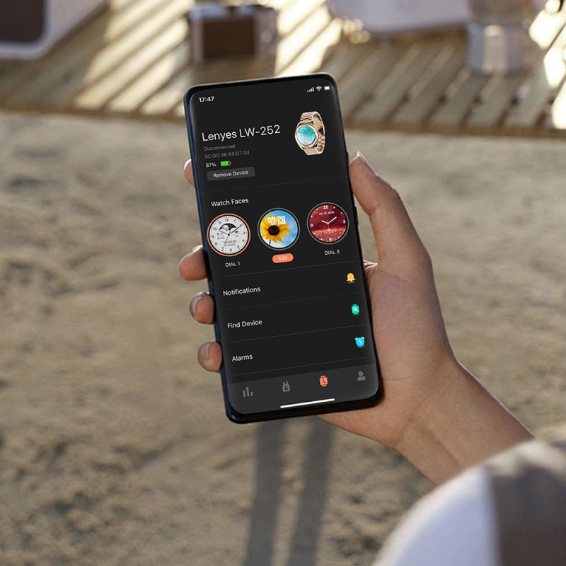 Lenyes LW-252 iOS ve Android Uyumlu Akıllı Saat - 5