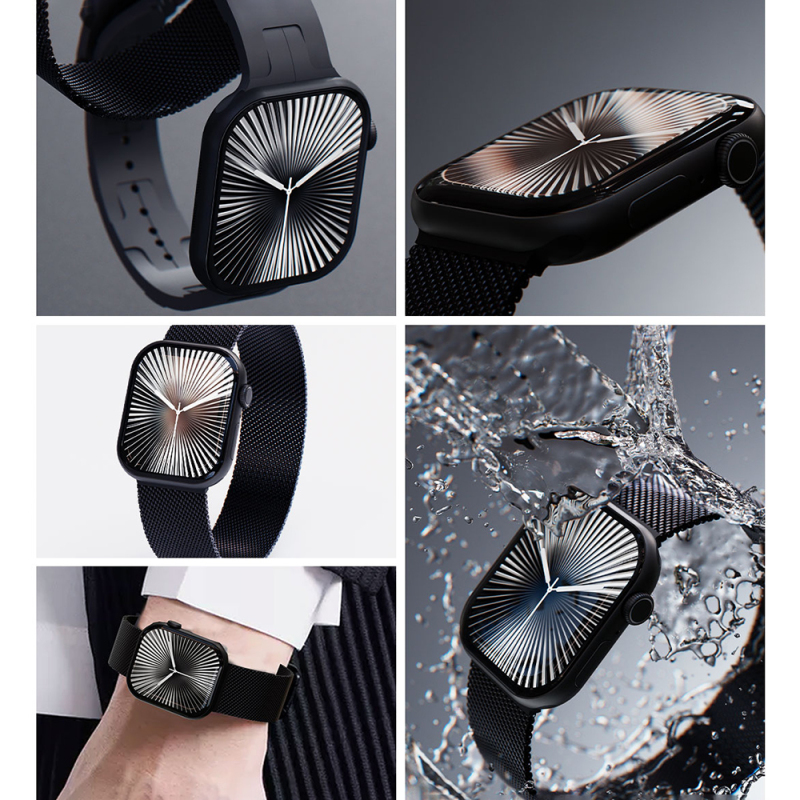 Lenyes LW-X10 10. Next Generation Ultra HD AMOLED Display Waterproof iOS and Android Compatible Smart Watch - 4