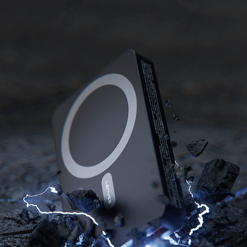 Lenyes P32-1 M-safe Şarj Özellikli Aramid Fiber Powerbank 15W 10000mAh - 4