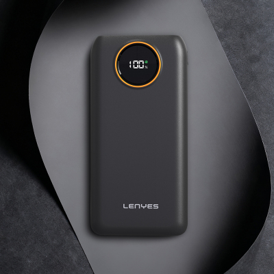 Lenyes P852L 20000mAh 22.5W Power Bank with Digital LED Display and Built-in Type-C & Lightning Cables - 5