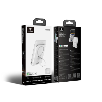 Lenyes PW0006D PD 20W Fast Charging Feature Card Holder Stand Wireless Powerbank 15W 5000mAh - 10