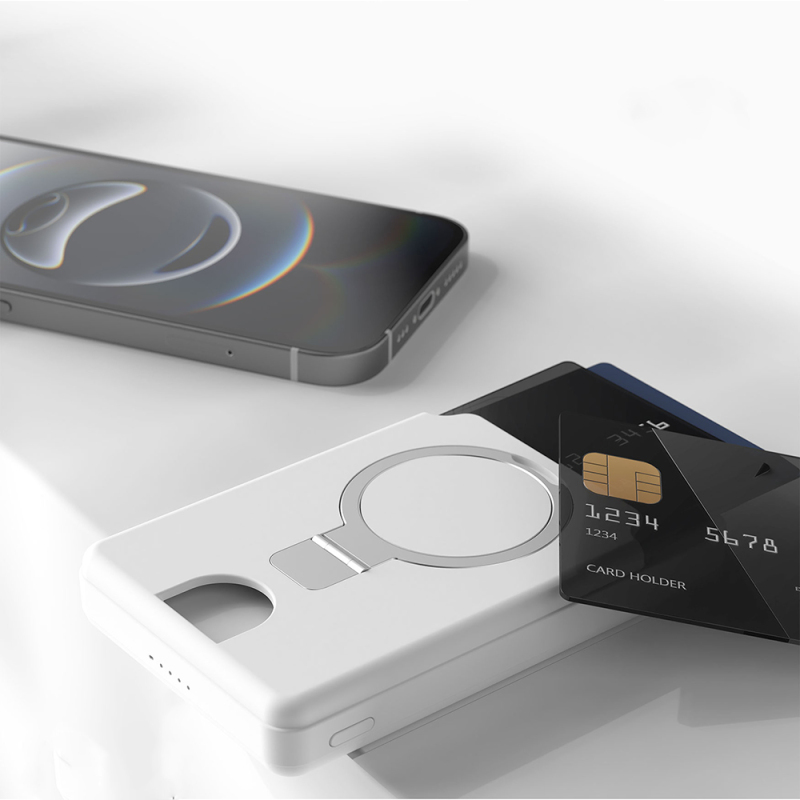 Lenyes PW0006D PD 20W Fast Charging Feature Card Holder Stand Wireless Powerbank 15W 5000mAh - 8