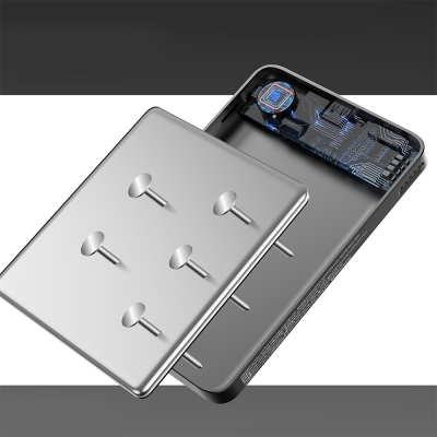 Lenyes PW0008D PD 20W LED Display Artificial Intelligence Supported Ultra Thin Wireless Powerbank 15W 5000mAh - 5