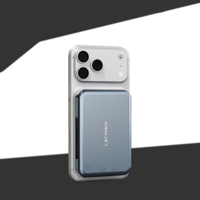 Lenyes PW0011D Ultra İnce LED Göstergeli Wireless Powerbank 15W 5000mAh - 6