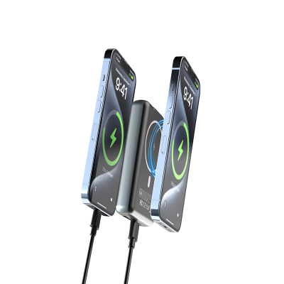 Lenyes PW1001D PD 22.5W Fast Charging Stand Wireless Powerbank 15W 10000mAh - 6