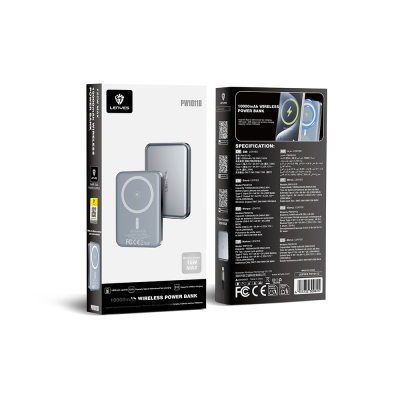 Lenyes PW1011D Ultra Thin LED Indicator Wireless Powerbank 15W 10000mAh - 7
