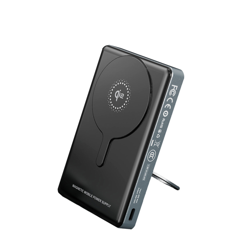 Lenyes PW1013D PD 30W Wireless Powerbank with Digital LED Display, Qi2 Technology, Stand, and Wireless Charging Capability (15W, 10000mAh) - 2