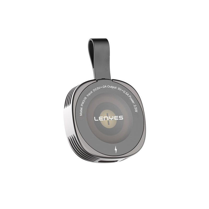 Lenyes PW316 Akıllı Saat Mini Wireless Magnetik Şarj Aleti 2.5W - 1