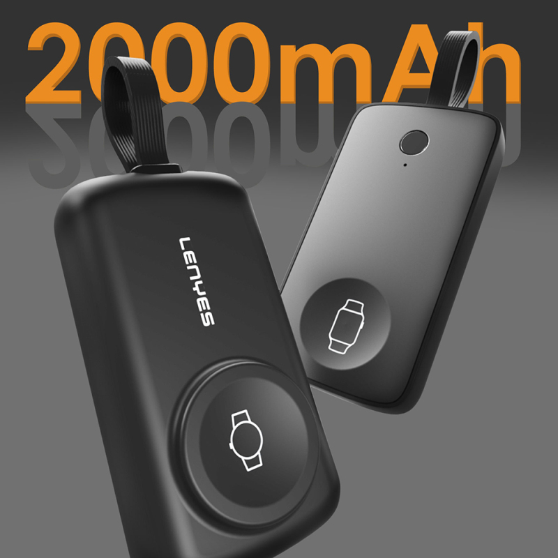 Lenyes PX0001D Akıllı Saat Kablosuz Şarj Özellikli Taşınabilir Type-C Kablolu Powerbank 2000mAh 2W - 8