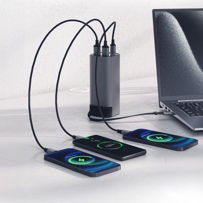 Lenyes PX2001D Hızlı Şarj Özellikli Dijital LED Göstergeli Taşınabilir Powerbank 100W 20000mAh - 4