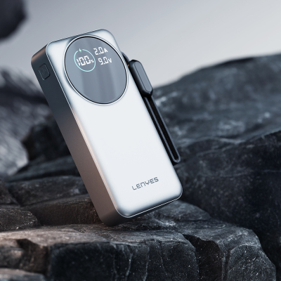 Lenyes PX2004D Dijital LED Ekranlı Lightning Kablolu Powerbank 22.5W 20.000mAh - 7