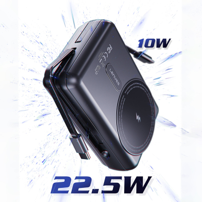 Lenyes PX274D PD 22.5W Standlı M-safe Şarj Özellikli Wireless Powerbank 15W 20000mAh - 5