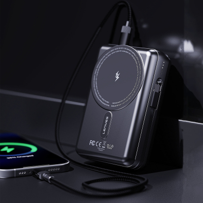 Lenyes PX274D PD 22.5W Standlı M-safe Şarj Özellikli Wireless Powerbank 15W 20000mAh - 3