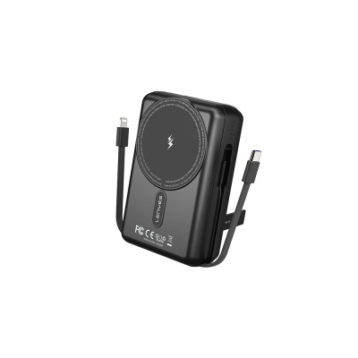 Lenyes PX274D PD 22.5W Wireless Powerbank with Stand and M-safe Charging Feature 15W 20000mAh - 1