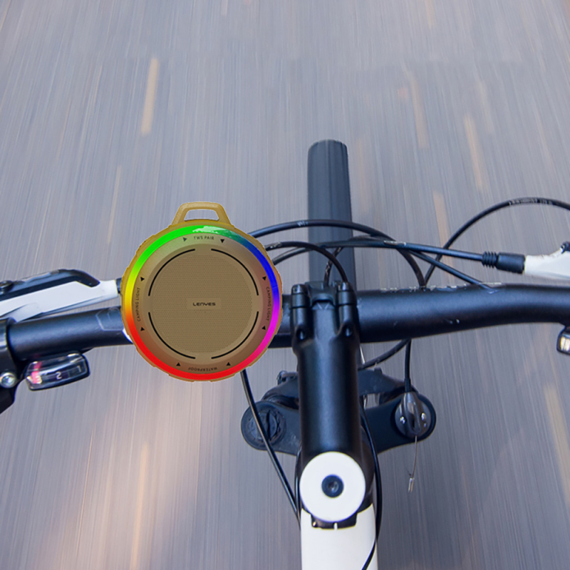 Lenyes S223 RGB Işıklı Askı Aparatlı Mini Bluetooth Speaker Hoparlör v5.3 - 17