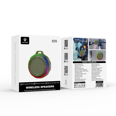 Lenyes S223 RGB Light Hanging Aparatus Mini Bluetooth Speaker Speaker V5.3 - 12