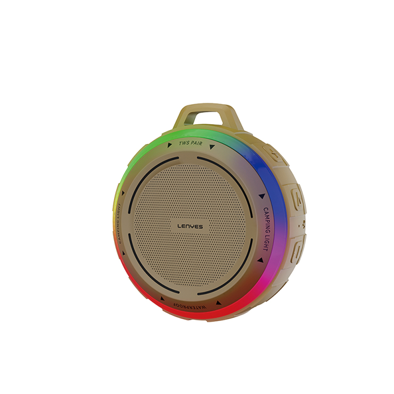 Lenyes S223 RGB Light Hanging Aparatus Mini Bluetooth Speaker Speaker V5.3 - 4