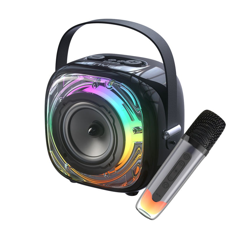 Lenyes S226 RGB Light Hanging Microphone Bluetooth Speaker v5.3 - 2