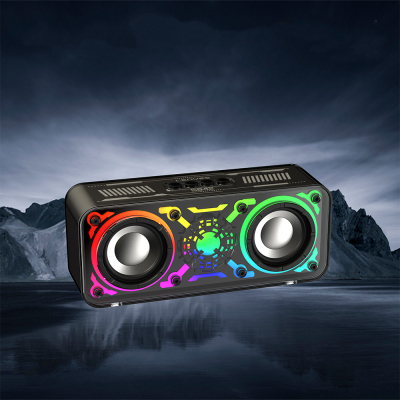 Lenyes S842 RGB LED Light TWS Bluetooth Speaker v5.3 18W - 5