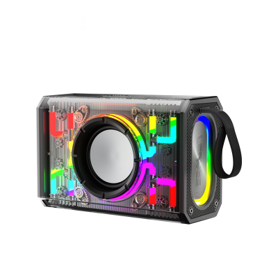 Lenyes S843 RGB LED Light Portable TWS Bluetooth Speaker v5.3 20W - 2