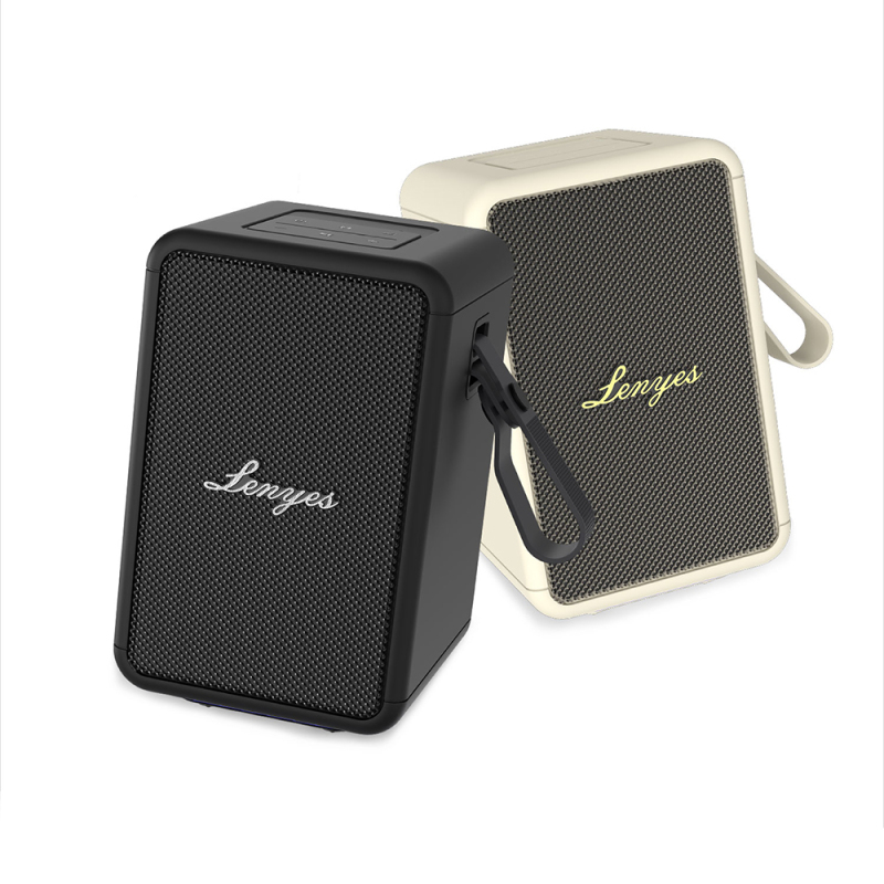 Lenyes S874 Waterproof Portable TWS Bluetooth Speaker with RGB Light and Hanging Bracket v5.3 - 4