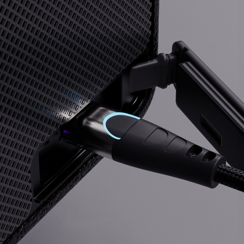 Lenyes S875 Elegance Serisi RGB Işıklı Taşınabilir Su Geçirmez TWS Bluetooth Hoparlör v5.3 40W - 8