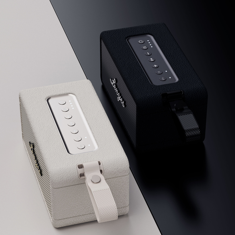 Lenyes S875 Elegance Serisi RGB Işıklı Taşınabilir Su Geçirmez TWS Bluetooth Hoparlör v5.3 40W - 11