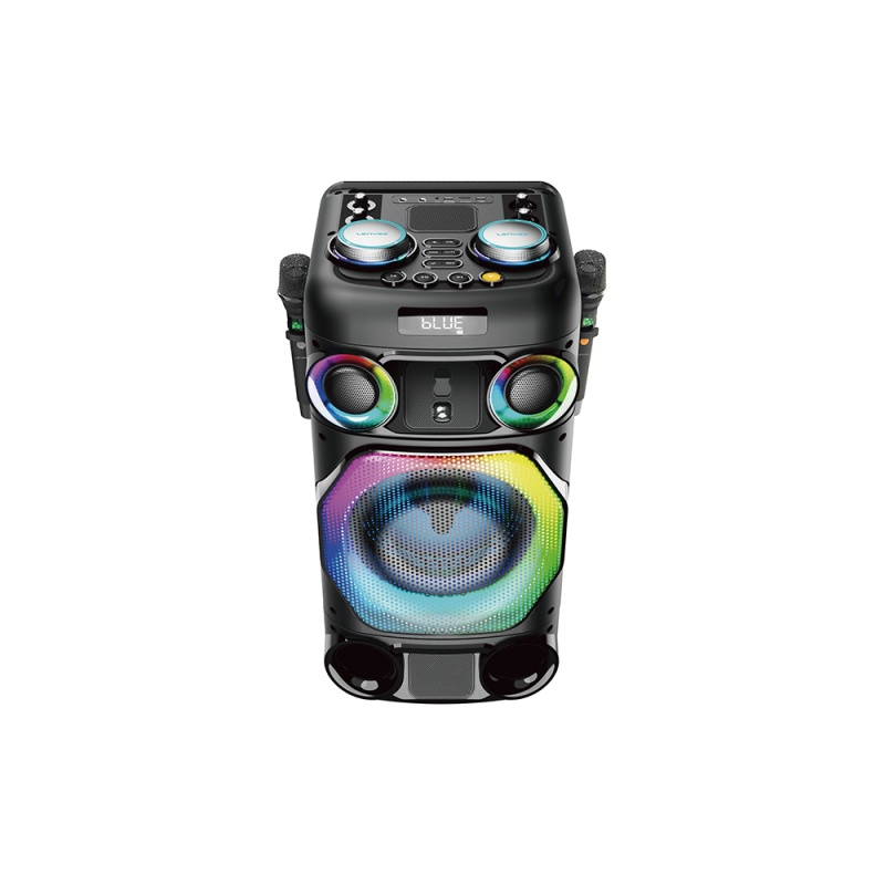 Lenyes S884 RGB Işıklı Çift Mikrofonlu Kablosuz TWS Bluetooth Speaker Hoparlör v5.3 - 1