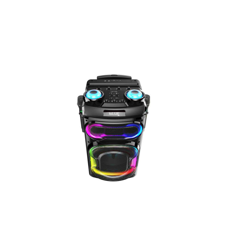 Lenyes S886 RGB Işıklı Çift Mikrofonlu Kablosuz TWS Bluetooth Speaker Hoparlör v5.3 - 2