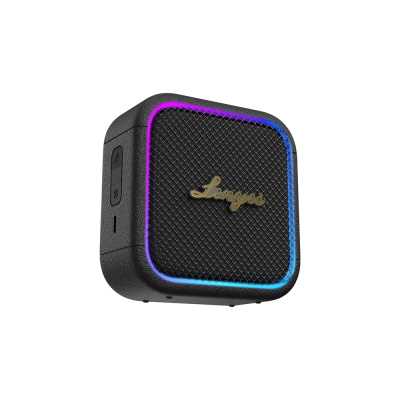 Lenyes S890 Su Geçirmez Özellikli RGB Işıklı Askılı Mini OTG-TWS Bluetooth Hoparlör v5.3 - 2