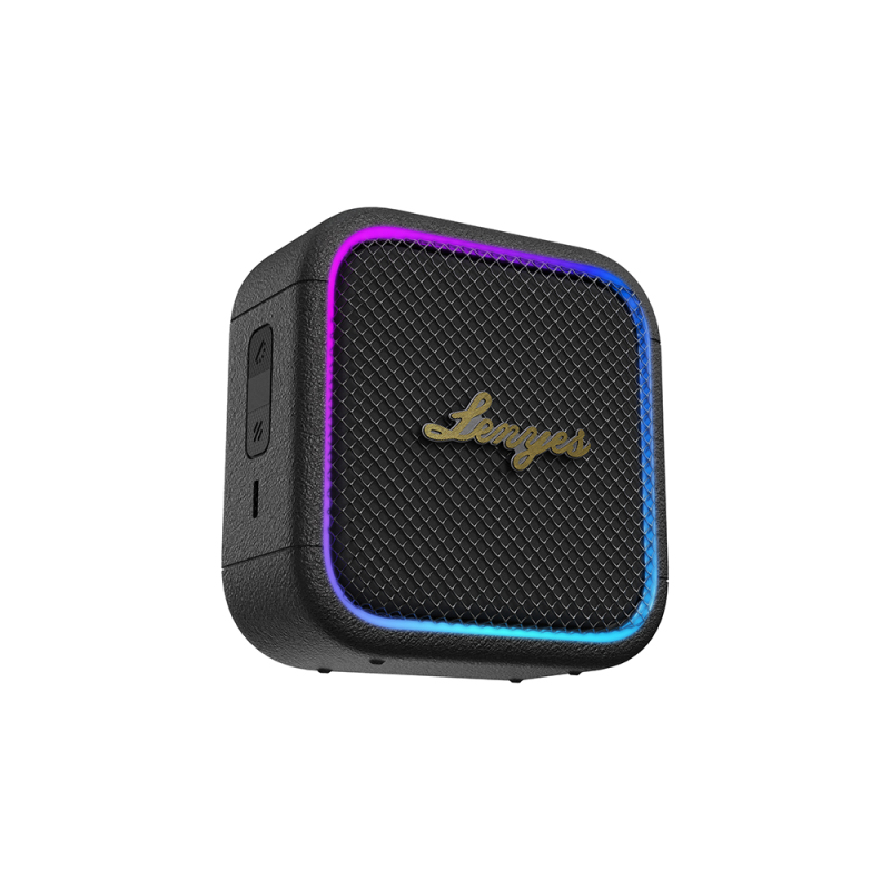 Lenyes S890 Su Geçirmez Özellikli RGB Işıklı Askılı Mini OTG-TWS Bluetooth Hoparlör v5.3 - 2