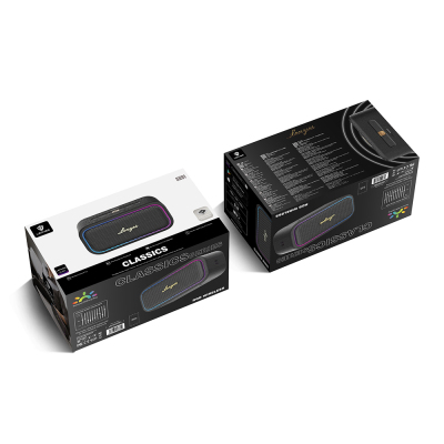 Lenyes S891 RGB Işıklı Taşınabilir Su Geçirmez OTG-TWS Bluetooth Hoparlör v5.3 80W - 11