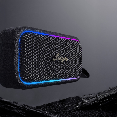 Lenyes S891 RGB Işıklı Taşınabilir Su Geçirmez OTG-TWS Bluetooth Hoparlör v5.3 80W - 8