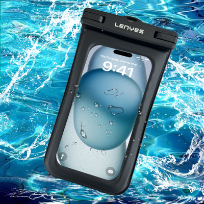 Lenyes WB2002 IP68 Certified Universal Waterproof 6.7 inch Case - 5