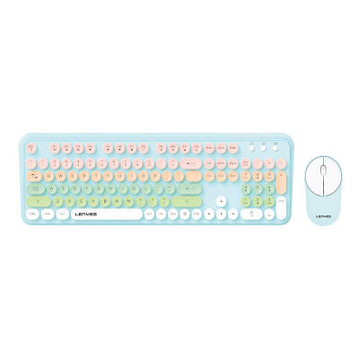 Lenyes WK103 Mechanical 2in1 2.4G Wireless Keyboard and 1600 DPI Mouse Set - 1