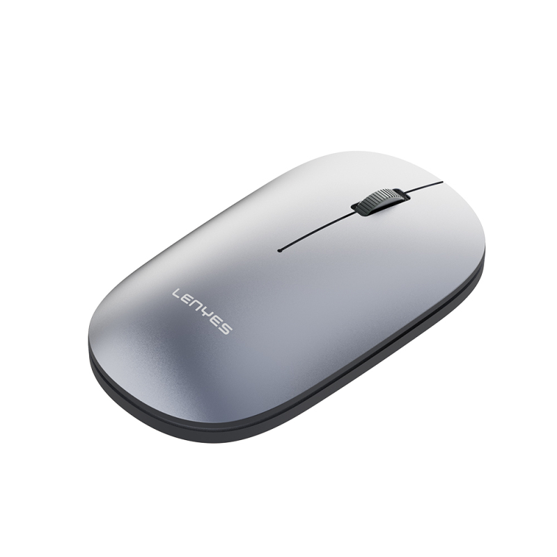 Lenyes WS103 Sessiz Buton Tasarımlı Ergonomik Çift Bluetooth Bağlantılı 2.4G Kablosuz Mouse 1200 DPI - 4