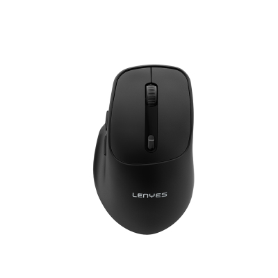 Lenyes WS105 Silent Button Design Ergonomic Dual Bluetooth Connection 2.4G Wireless Mouse 1600 DPI - 2