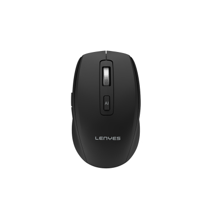 Lenyes WS106 Artificial Intelligence Supported Ergonomic Dual Bluetooth Connection 2.4G Wireless Mouse 500mAh - 2