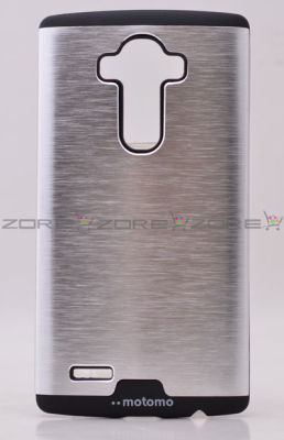 LG G4 Kılıf Zore Metal Motomo Kapak - 6
